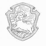 Hufflepuff Hogwarts Ravenclaw Gryffindor Pottermore Pride Escudo Slytherin Celebrando sketch template