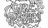 Scout Cookie Girl Pages Coloring Getcolorings Pa Getdrawings sketch template