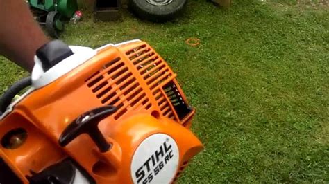 stihl fs  rc youtube