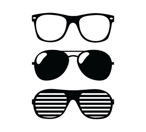 aviator sunglasses svg file  cricut vector icon printable etsy