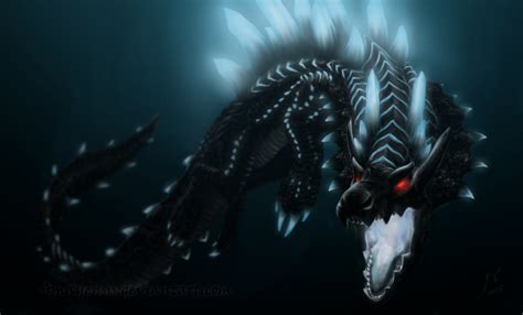 monster hunter abyssal lagiacrus sea emperor  amayensis  deviantart