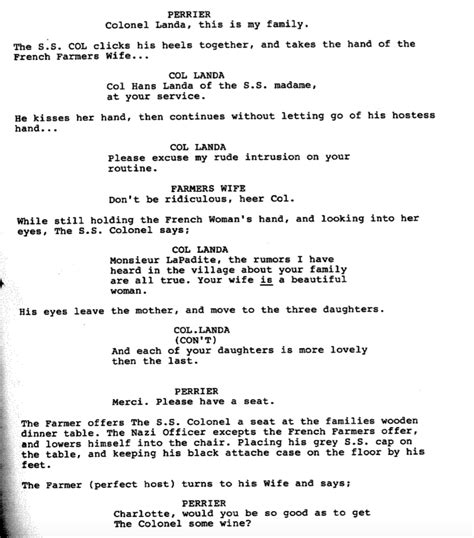 opening  pages   screenplay