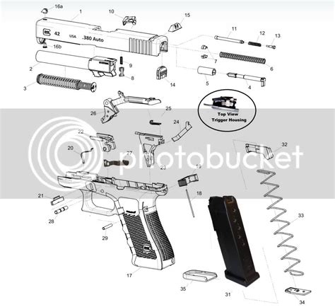 glock  exploded view arcom