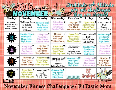 pin  fittastic mom   home monthly fitness challenges month