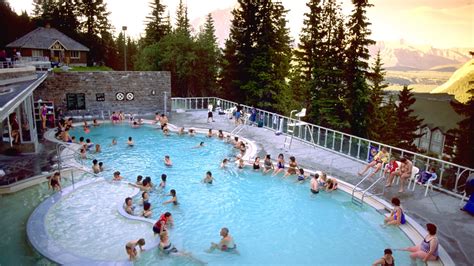 banff upper hot springs banff alberta spas  america