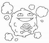 Koffing sketch template