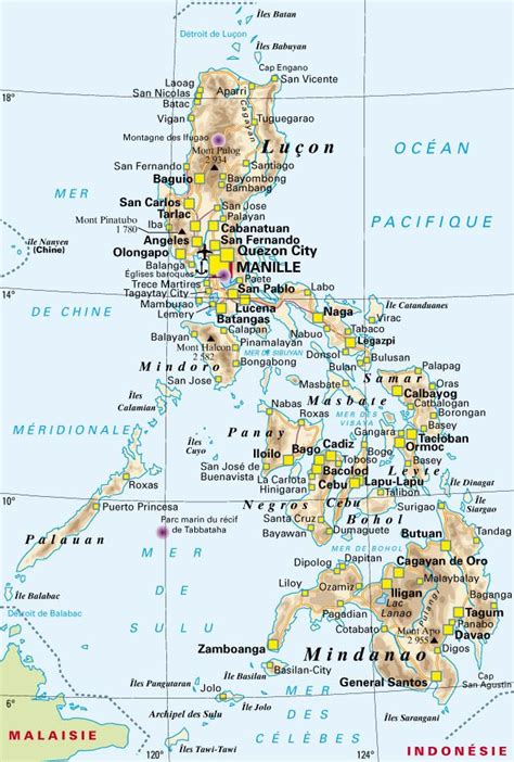 Philippines Histoire Patrimoine Carte Philippines Philippines