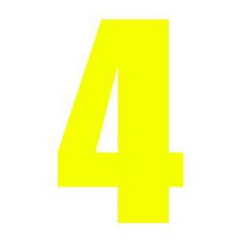 mm msa fluorescent yellow race number race numbers decals