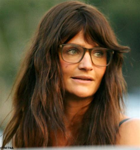 ageing helena christensen swaps glamour for geek chic daily mail online