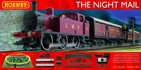 Buy Hornby R1144 Lms Night Mail 00 Gauge Electric Model Train Set