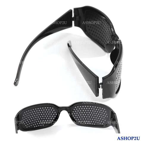 20xcheap black vision care pin hole eyeglasses pinhole glasses eye