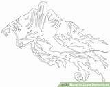 Harry Dementors Potter Coloring Pages Outline Choose Board Draw sketch template