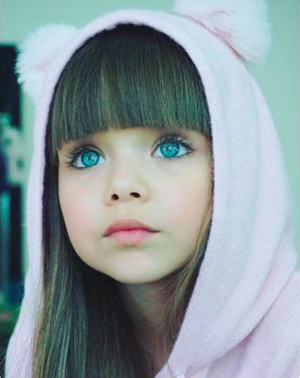 six year old from russia has been named the most gorgeous girl in the