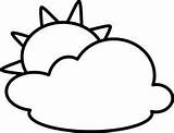 Coloring Pages Sky Sunny Clipartbest Clipart sketch template