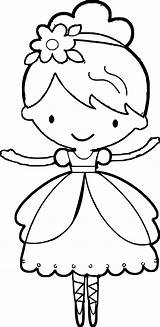 Ballerina Coloring Pages Ballet Printable Dancing Kids Girl Dancer Kitty Hello Sheets Drawing Cute Clipart Christmas Colouring Color Poses Shoes sketch template