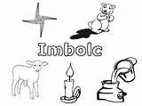 Imbolc Pagan Pages Collection Candlemas Printables Little sketch template