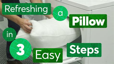 clean  freshen  pillows   simple steps
