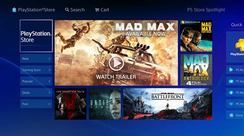 sonys   north american playstation store  makeover push square