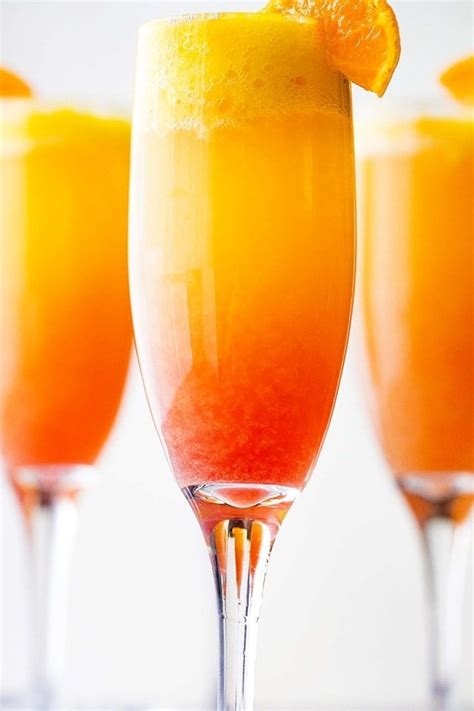 sunrise mimosa recipe gorgeous mango cocktail recipe