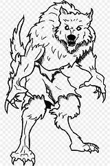 Werewolf Swamp sketch template