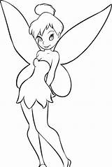 Tinkerbell Fawn sketch template