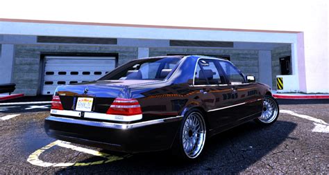 New Lights For Mercedes Benz S600 W140 Gta5