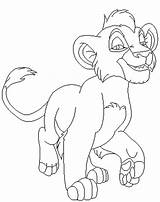 Lion Base King Cub Kovu Tlk Outlander Deviantart Malibu Bop sketch template
