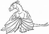 Dragon Coloring Pages Realistic Kids Printable sketch template