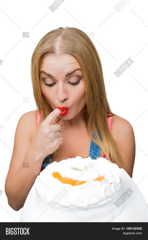 Busty Sexy Girl Eating Image And Photo Free Trial Bigstock