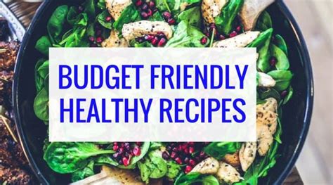 8 Healthy Recipes That Are Budget Friendly And Can Help