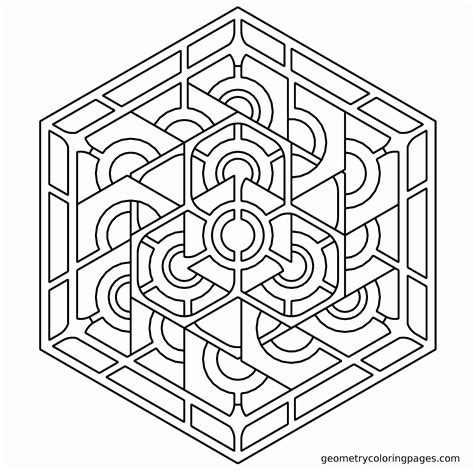 printable coloring pages  adults geometric printable templates