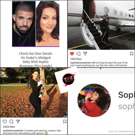 Singer Drake Confirms Popular Pornstar Sophie Brussaux As