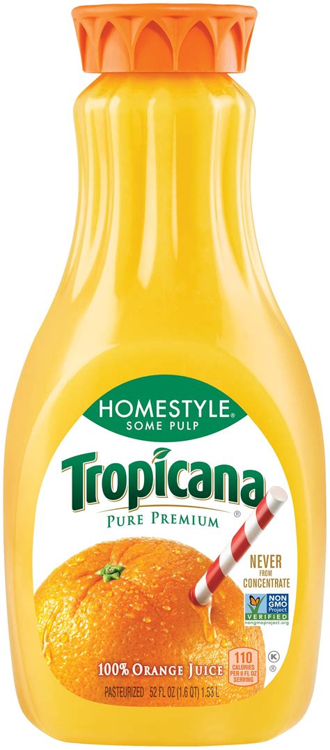 tropicana pure premium homestyle  pulp  orange juice shop