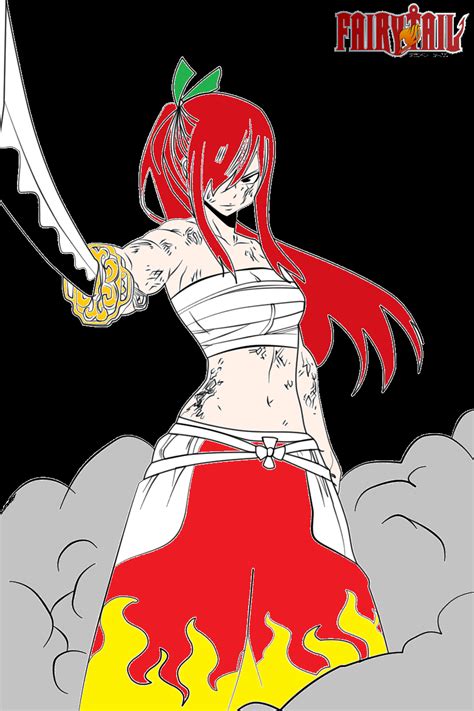 erza scarlets samurai armor  artistvoid  deviantart