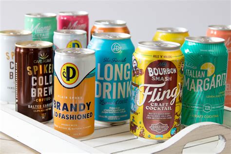 canned cocktails  drink