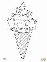Tegninger Kawaii Ausmalbilder Helados 332c Helado Cono Becher Eis Kategorier Supercoloring Desserter sketch template