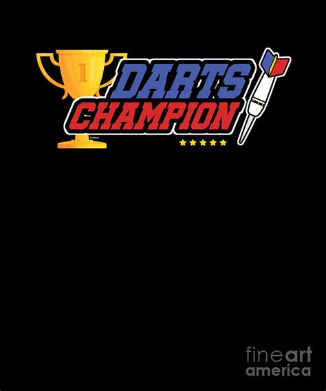 dart champion dart sports hobby players dart lovers digital art