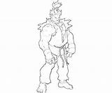 Akuma Coloring Capcom Pages Marvel Vs Characters Template sketch template