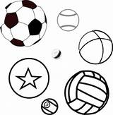 Coloring Balls Ball Colouring Pages Book Clip Clipart Netball Beach Print Clker Courts Search Rebecca Shared Cliparts Use Kids Again sketch template