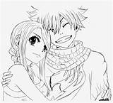 Coloring Pages Natsu Fairy Tail Erza Lucy Scarlet Seekpng sketch template