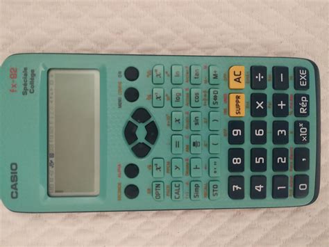 calculatrice casio college fx special college  gens de confiance