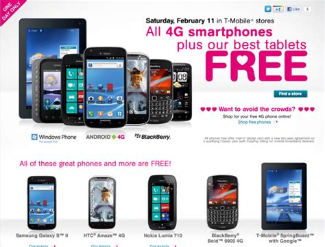 mobile offers    phone selection   feb   spread  love