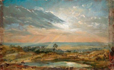 branch hill pond hampstead painting john constable oil paintings