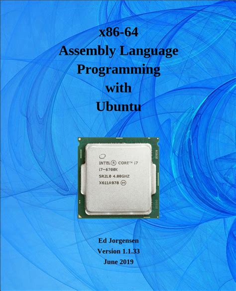 X86 64 Assembly Language Programming With Ubuntu Open Textbook Library