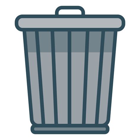 trash icon office iconset vexels