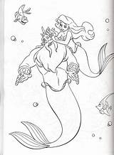 Triton Coloring Pages King Mermaid Ariel Disney Little Printable Getcolorings Mermaids Color Choose Board Sheets sketch template