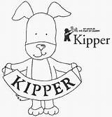 Kipper sketch template