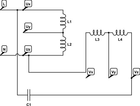 single phase   volt motor wiring diagram