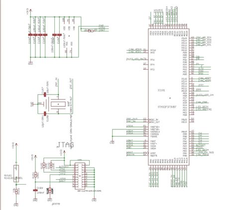 microcontroller stmfvb produces  short circuit   time