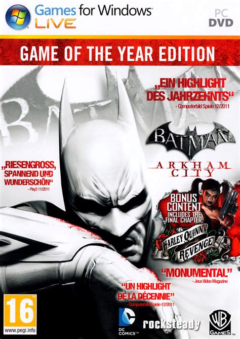 Batman Arkham City Game Of The Year Edition For Windows